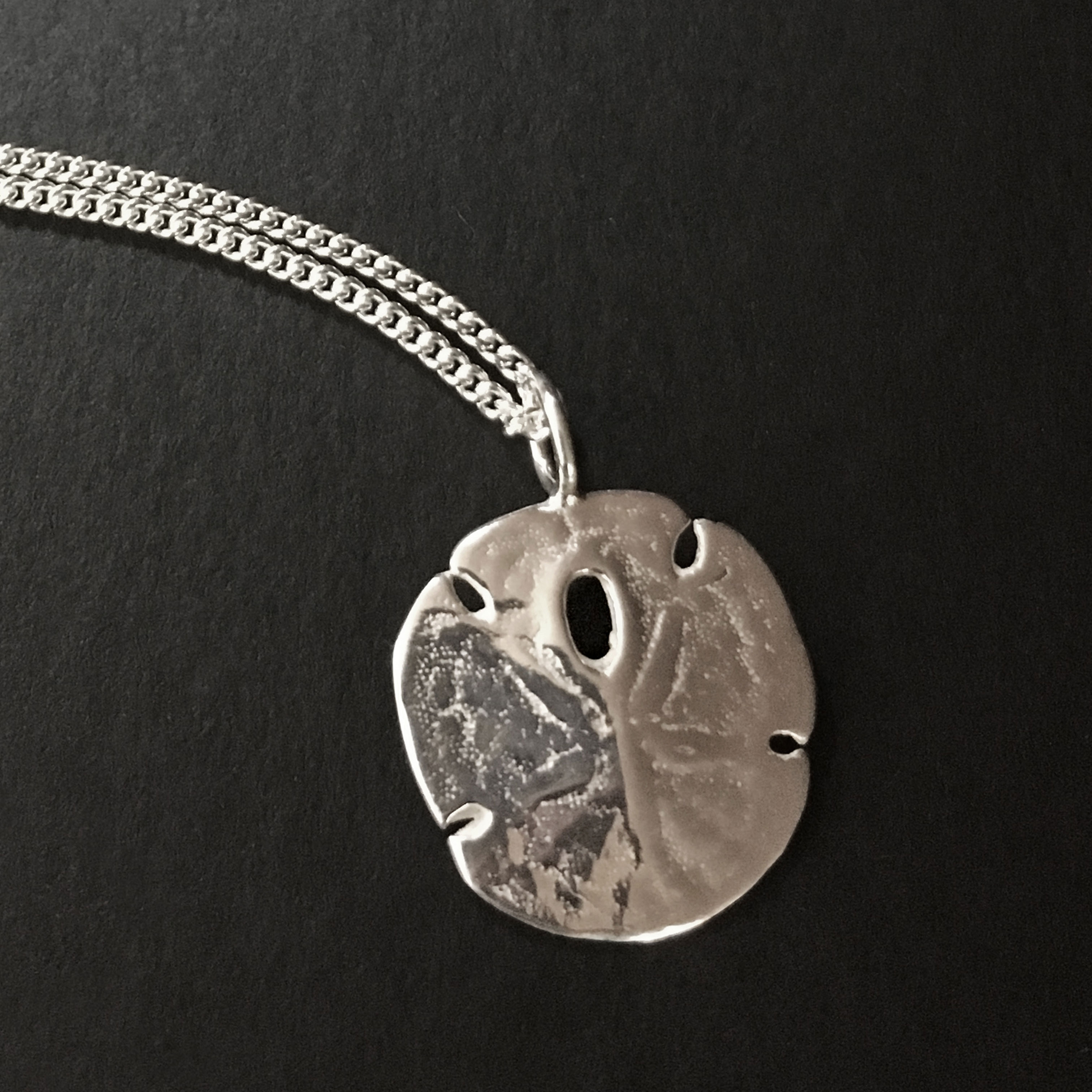 Thomas Kuhner Sand Dollar Necklace